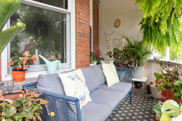 Affordable discount outdoor couch